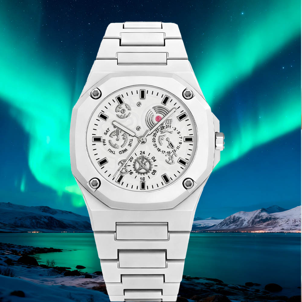 1-piece new watch, polygonal d - Coordinates Bracelet recension och pris