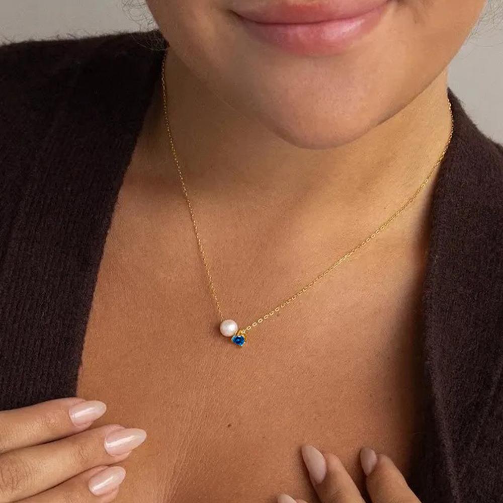 EMANCO Fashion Imitation Pearl - Birth Flower Necklace recension och pris